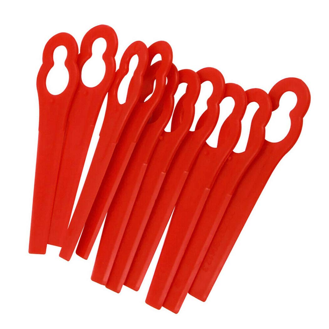 80PCS Plastic Cutter Blades Replacement for Florabest LIDL FRT 20 A1 Fat 18 A/B - Compatible with Garden Lawn Mower & Grass Trimmer - Durable Cutting Tool for Yard Maintenance & Landscaping
