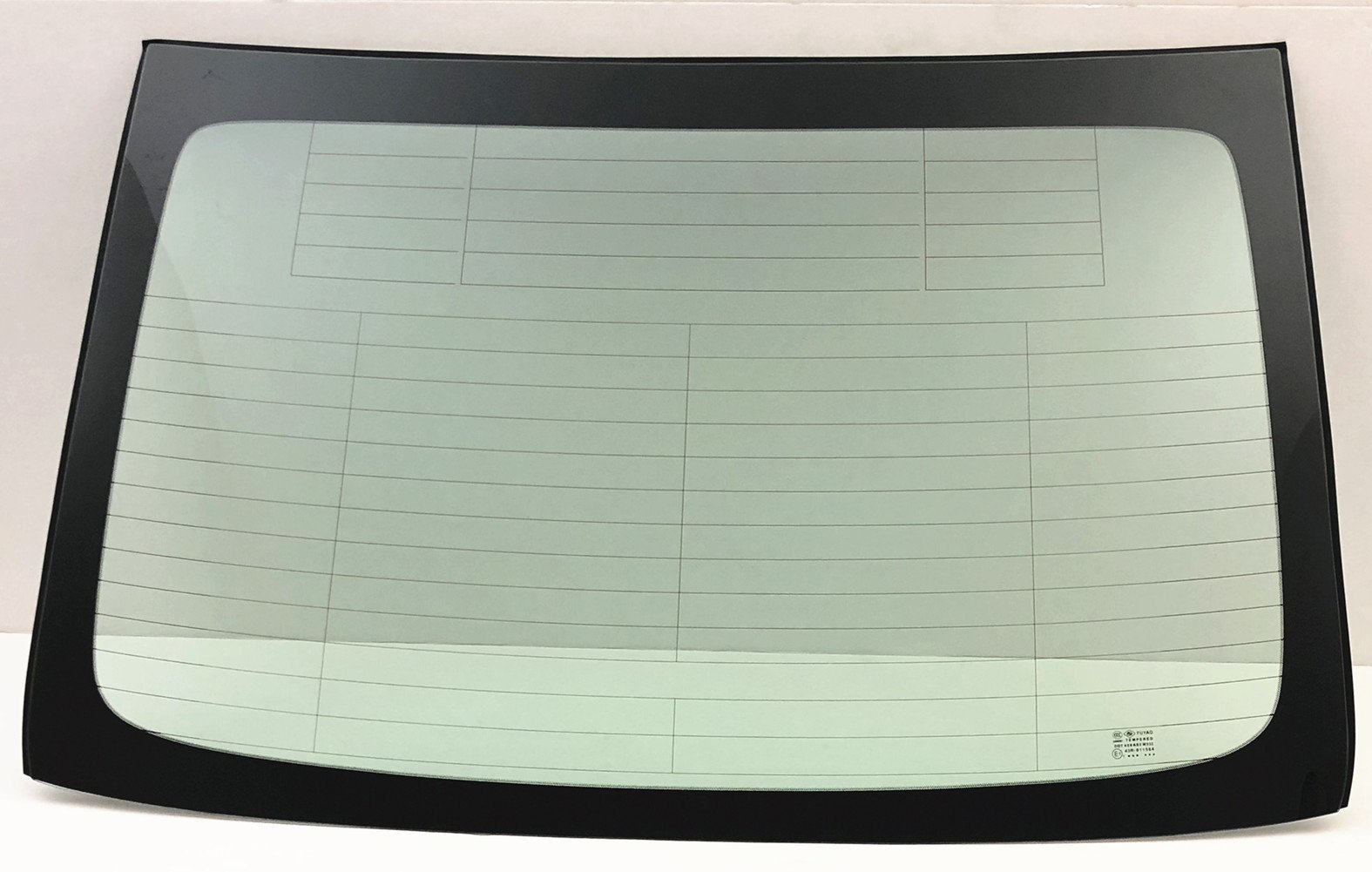 Heated Rear Window Glass Replacement for 2017-2020 Toyota Yaris iA & 2016 Scion iA - Defrosting Car Back Glass for Winter Driving Safety