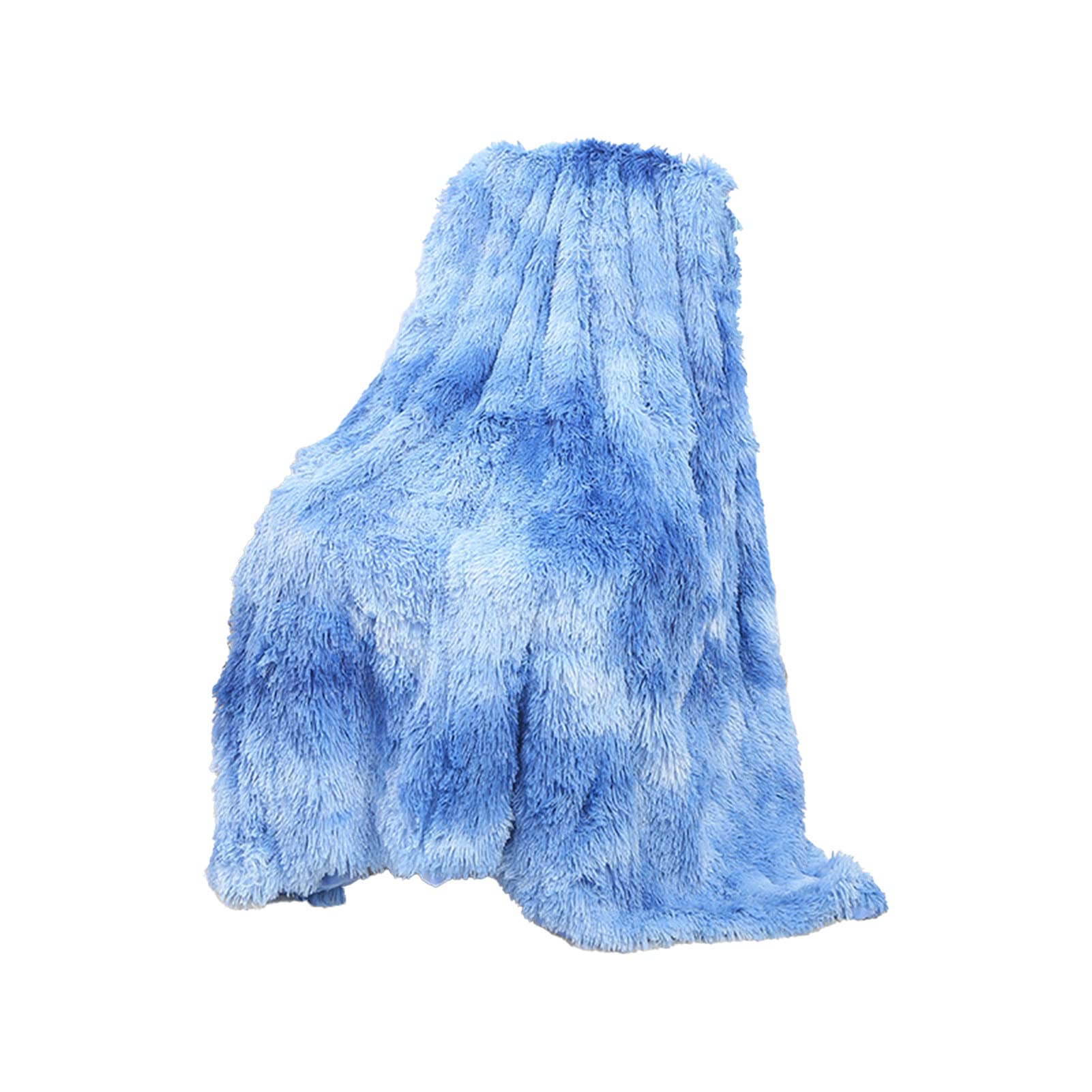 Soft Faux Fur Blanket - Warm & Cozy Fuzzy Throw Blanket for Bed, Sofa - Long Hair Breathable Accent Blanket - Perfect for Photo Shoots, Home Decor & Winter Snuggling