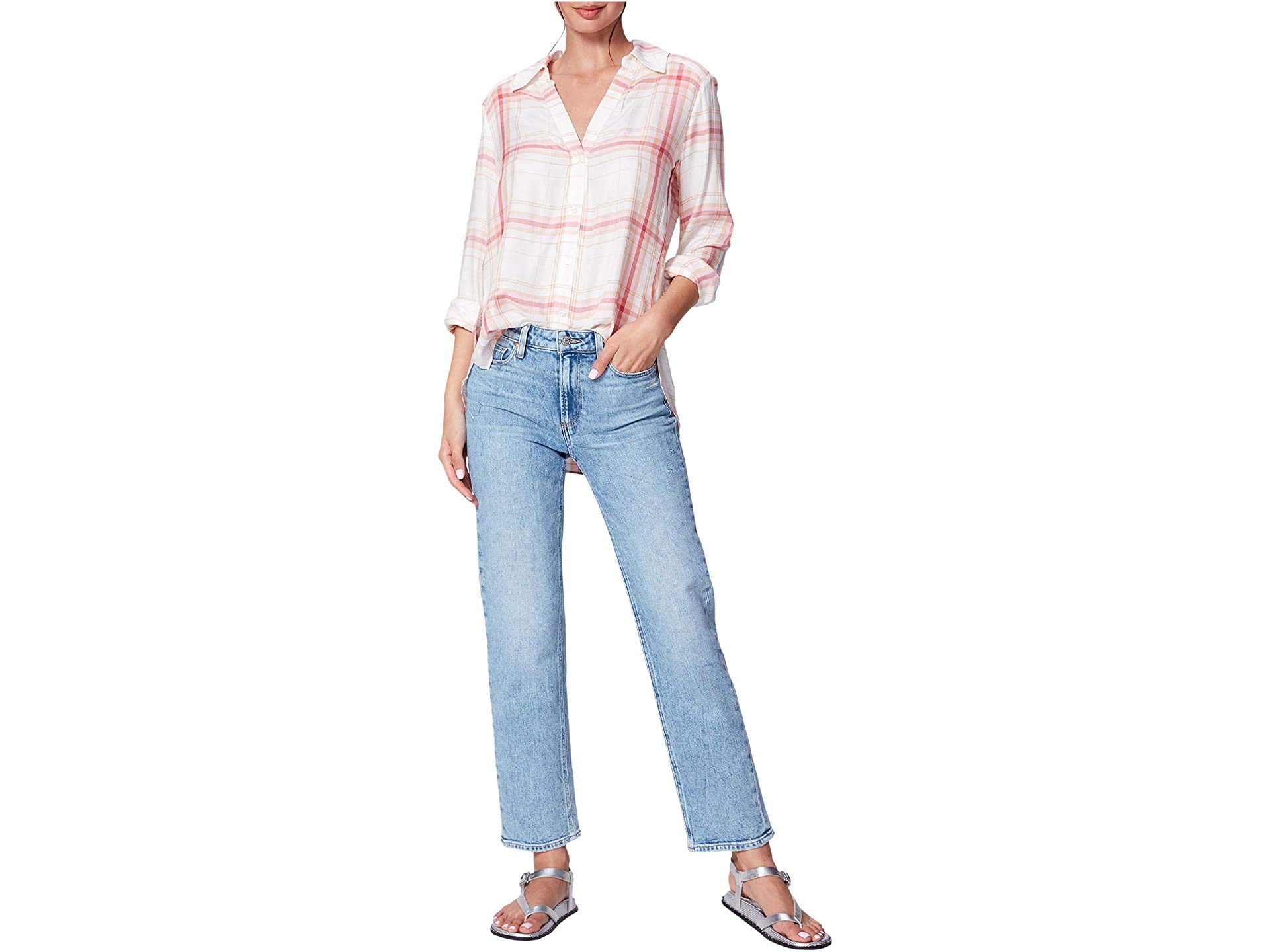 PAIGE Women's Classic High Waist Skinny Jeans - Stretch Denim Pants for a Flattering Fit | Perfect for Casual Outfits, Work & Date Nights