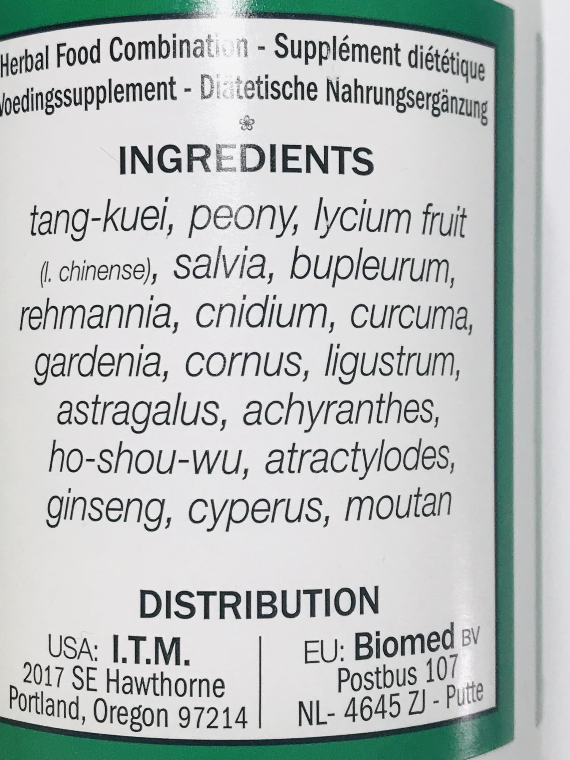 Seven Forests Tang-kuei 18 Tablets - 700mg Herbal Supplement for Women's Wellness