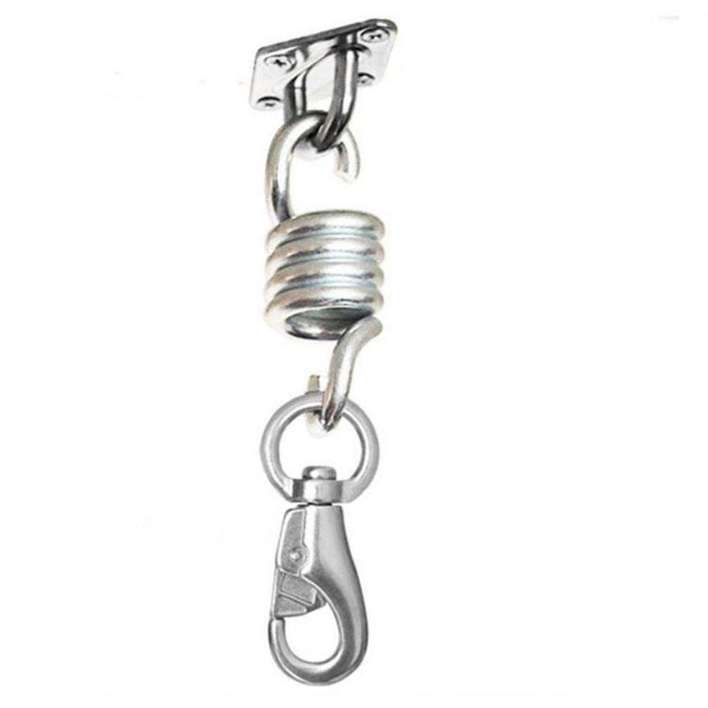 Heavy Duty Porch Swing Springs - Chrome Plated Hammock Suspension Hooks & Hardware for Outdoor Garden Swings, Cradles & Garment Racks - Durable Swing Springs for Patio, Backyard & Porch Relaxation