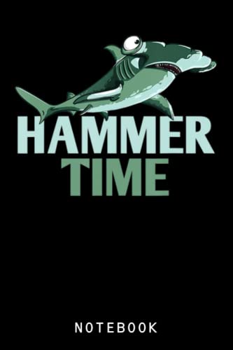 Hammerhead Shark Ocean Conservation Anti-Finning Journal Notebook - Cute Sharks Composition Book for Kids, Boys & Girls | Funny Shark Lover Gift for Students, Marine Biology Enthusiasts | Perfect for School, Note-Taking & Shark Awareness Campaigns
