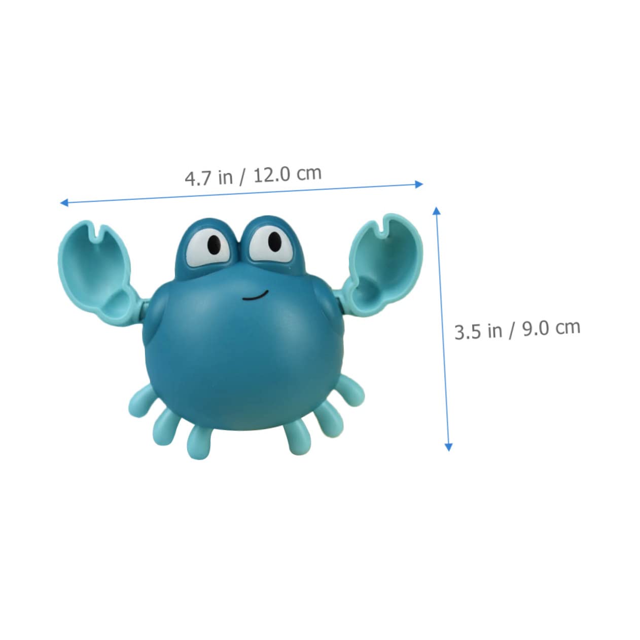 LALADEFIEE 4-Piece Wind-Up Bath Toys Set - Cute Sea Animal Swimming Toys for Kids, Waterproof Bathtub Fun for Toddlers & Babies (Perfect for Sensory Play, Bath Time Learning & Pool Parties)