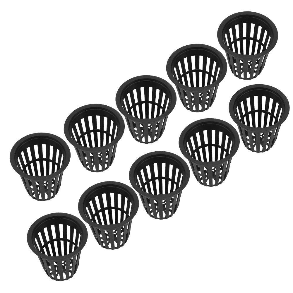 10pcs Mesh Hydroponic Plant Basket for Gardening & Cloning - Indoor/Outdoor Use