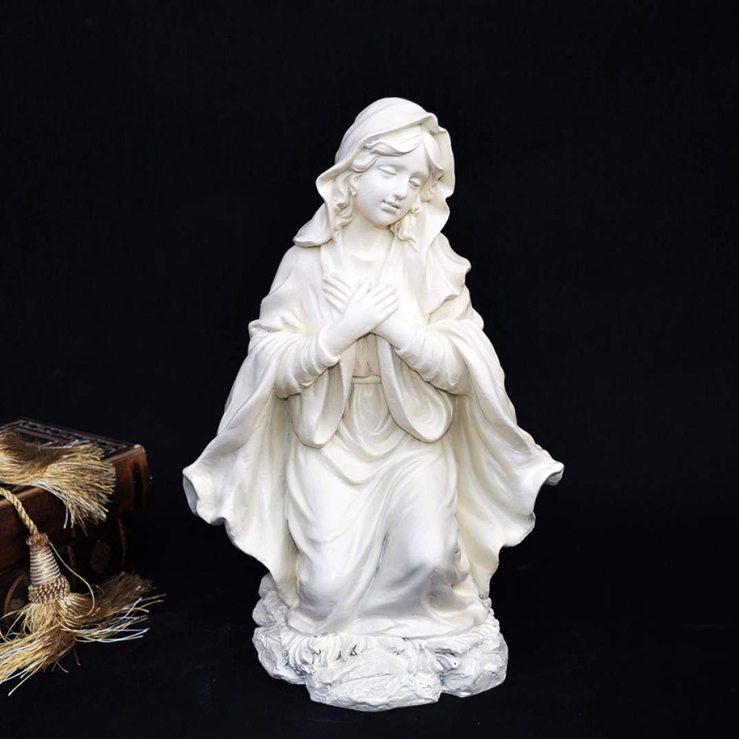 Angel Character Statue - Classic Resin Sculpture for Home & Office Decor, Desktop Ornament, Unique Gift Idea for Collectors & Art Lovers - Perfect for Bookshelf Display, Meditation Spaces & Gift Giving Occasions