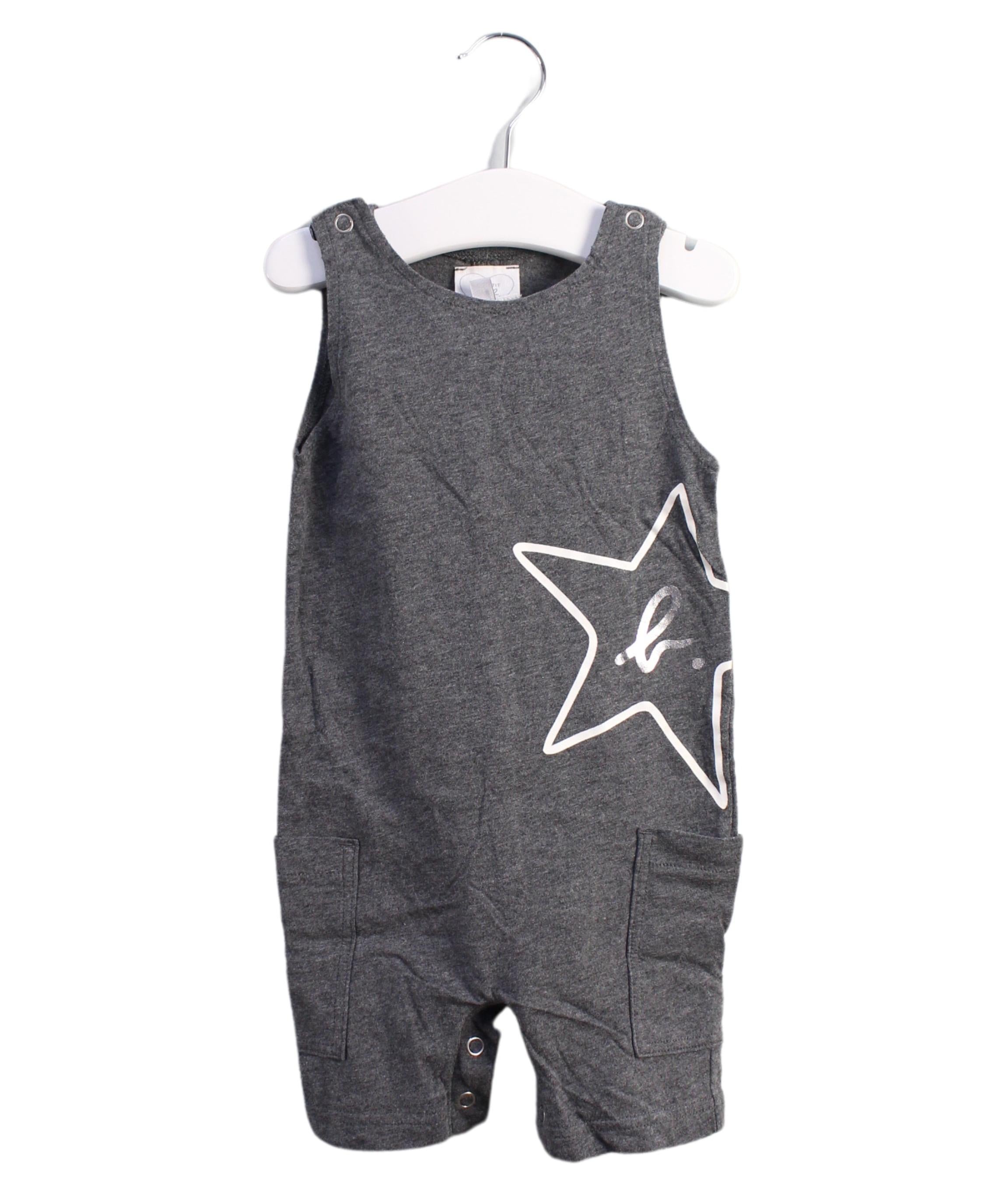 Agnes b. Baby Girls Sleeveless Jumpsuit - 3-6 Months - Soft Cotton Romper for Summer | Perfect for Playdates, Beach Outings & Family Photos