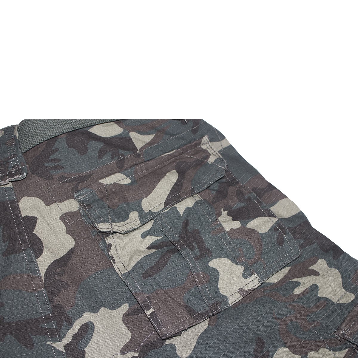 Big and Tall Men's Cargo Shorts with Belt Loops - Up to Size 50 - Comfortable Stretch Fit for Casual Wear, Outdoor Activities & Summer Vacation