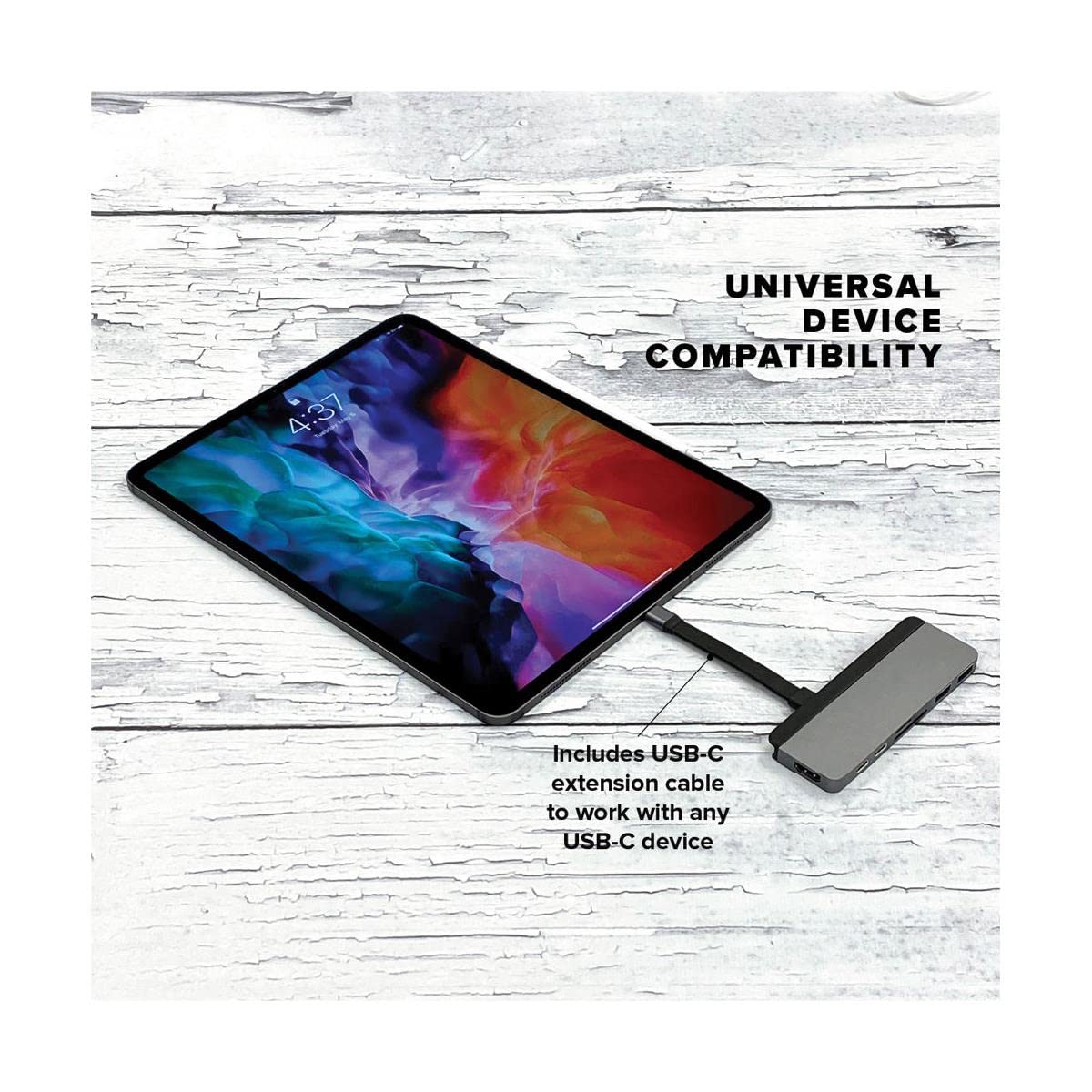 HyperDrive Duo 7-in-2 USB-C Hub for MacBook Pro/Air - Thunderbolt 3 (40Gbps), 100W PD Charging, 4K60Hz HDMI, USB-A 3.1, SD/MicroSD Reader - Magnetic Silver Adapter | Perfect for Home Office, Remote Work & MacBook Pro/Air Accessories
