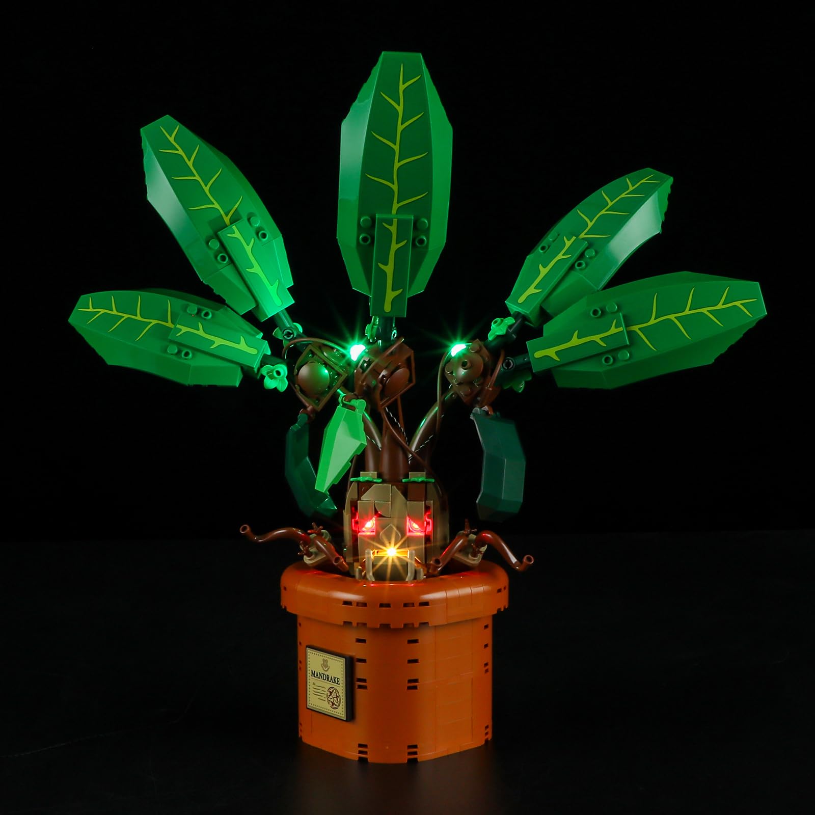 BRIKSMAX LED Lighting Kit for Lego-76433 Mandrake Plant - Compatible with Lego Harry Potter Sets (Lego Not Included) - Perfect for Home Decoration, Gift Giving, and Harry Potter Fans