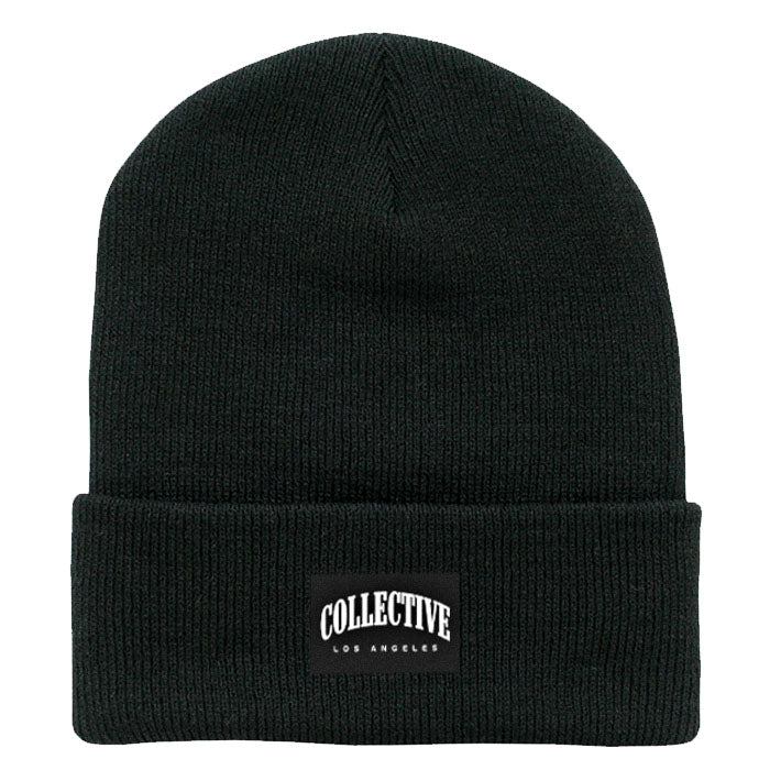 Collective Beanie Black - Soft Winter Knit Hat for Men & Women - Perfect for Cold Weather, Outdoor Activities, and Casual Style
