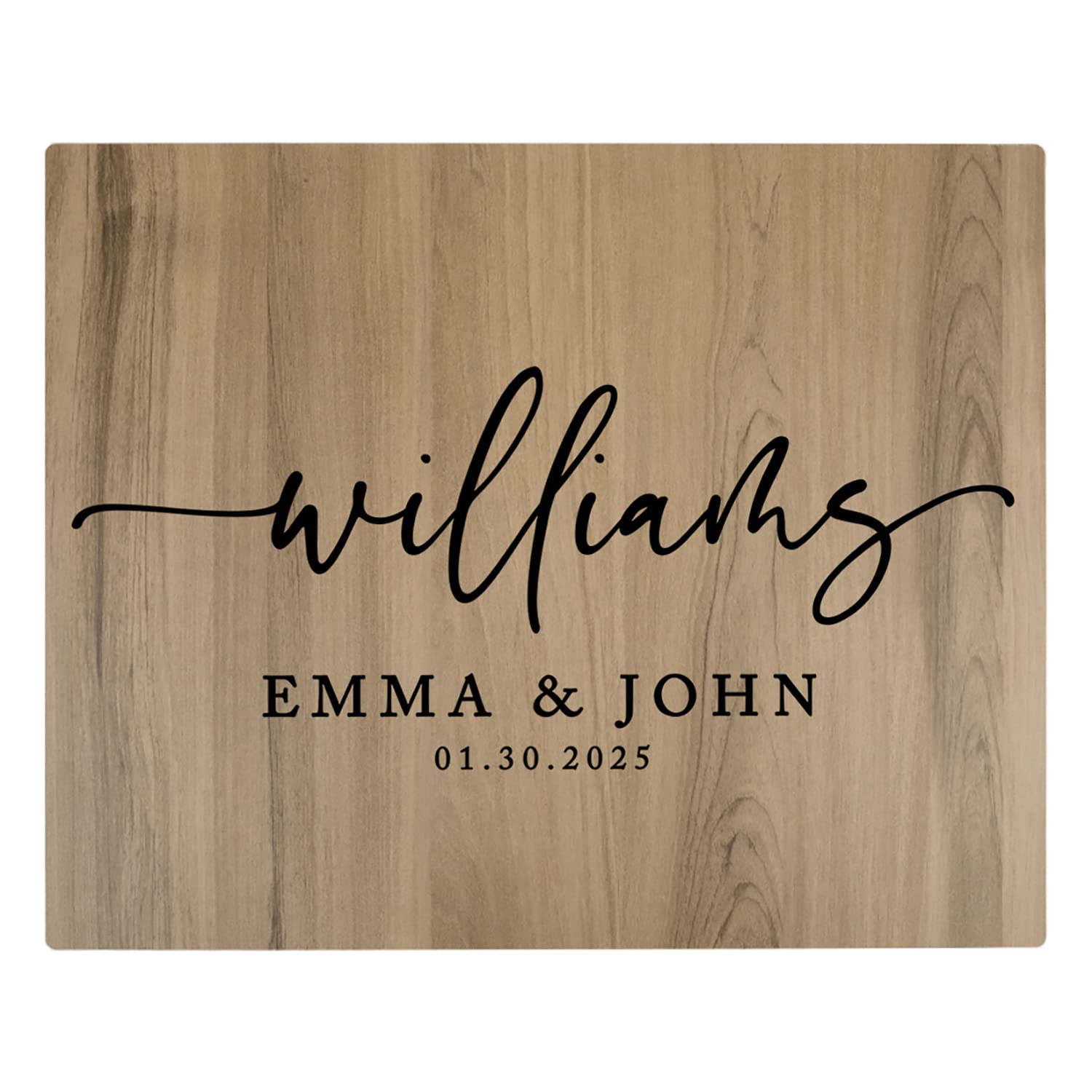 Custom Wooden Welcome Sign for Wedding - 16