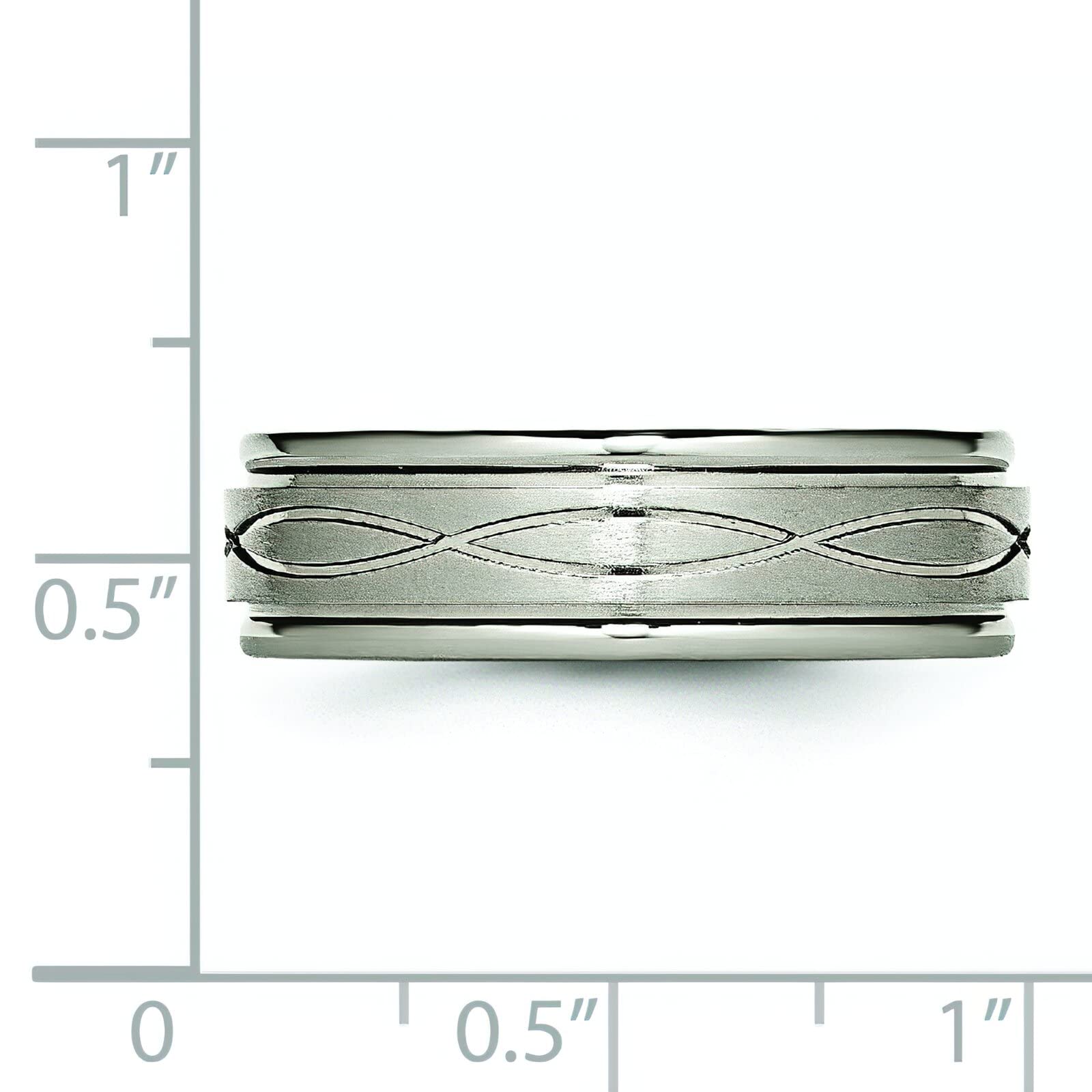 6mm Titanium Satin Finish Men's Wedding Ring Band - Size 9 - Durable & Comfortable for Everyday Wear, Anniversary Gift, Proposal & Special Occasions