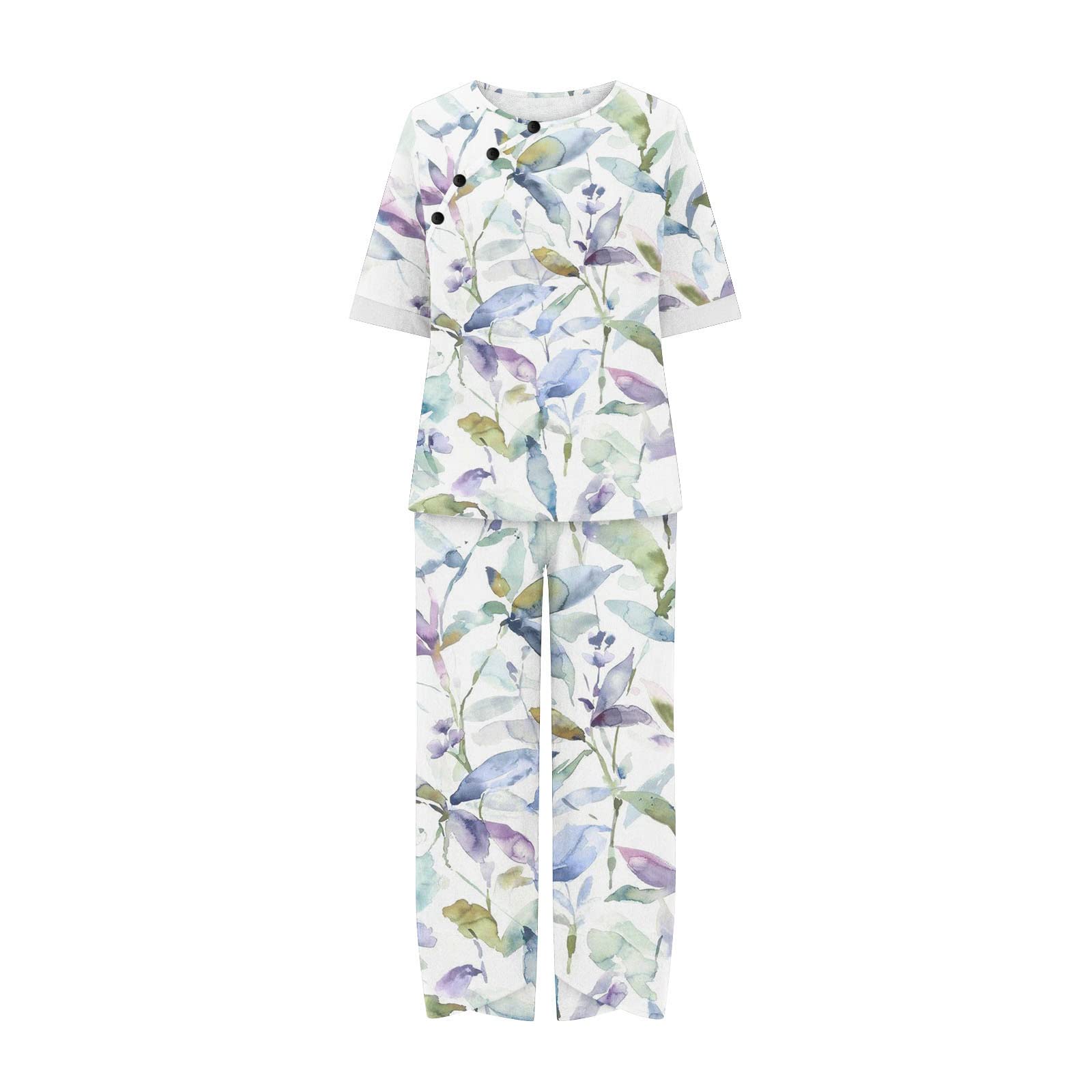 Oelaio Women's 2024 Summer Vacation Outfits - Trendy Two Piece Sets with Shorts, Matching Loungewear & Dresses for Beach, Travel and Casual Wear