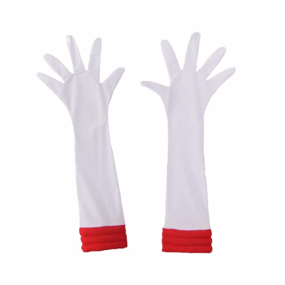 Anime Sailor Mars Cosplay Costume Set with Dress, Gloves & Bows - Custom Made for Kids & Adults - Perfect for Halloween, Cosplay Events & Anime Conventions