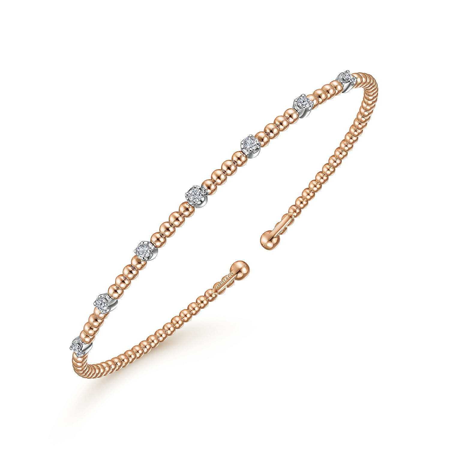 Elegant Bujukan Cuff Bracelet with Genuine Diamond Stations - Perfect for Weddings, Parties & Special Occasions