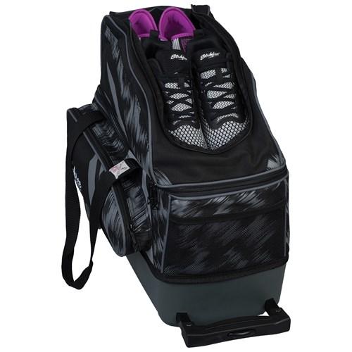 KR Strikeforce Cruiser Scratch Double Roller Steel Bowling Bag - Durable Travel Case for Bowling Balls & Accessories - Perfect for League Play, Tournaments & Practice Sessions