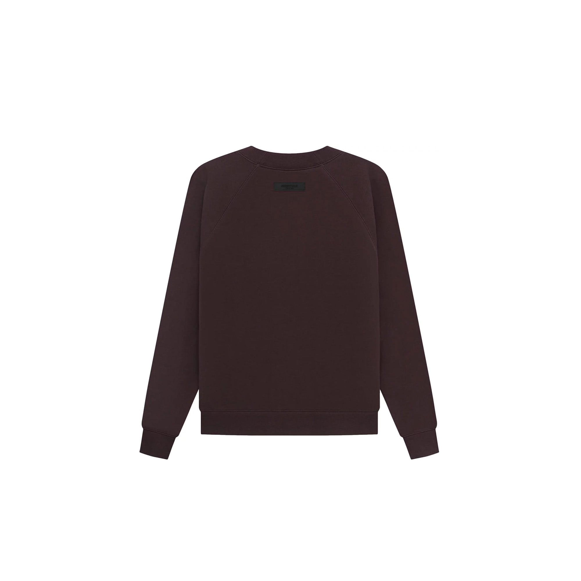 Fear of God Essentials Crewneck Sweatshirt 'Plum' 2023 - Soft Cotton Pullover Hoodie for Men | Casual Streetwear & Loungewear | Perfect for Everyday Wear, Gym, and Travel
