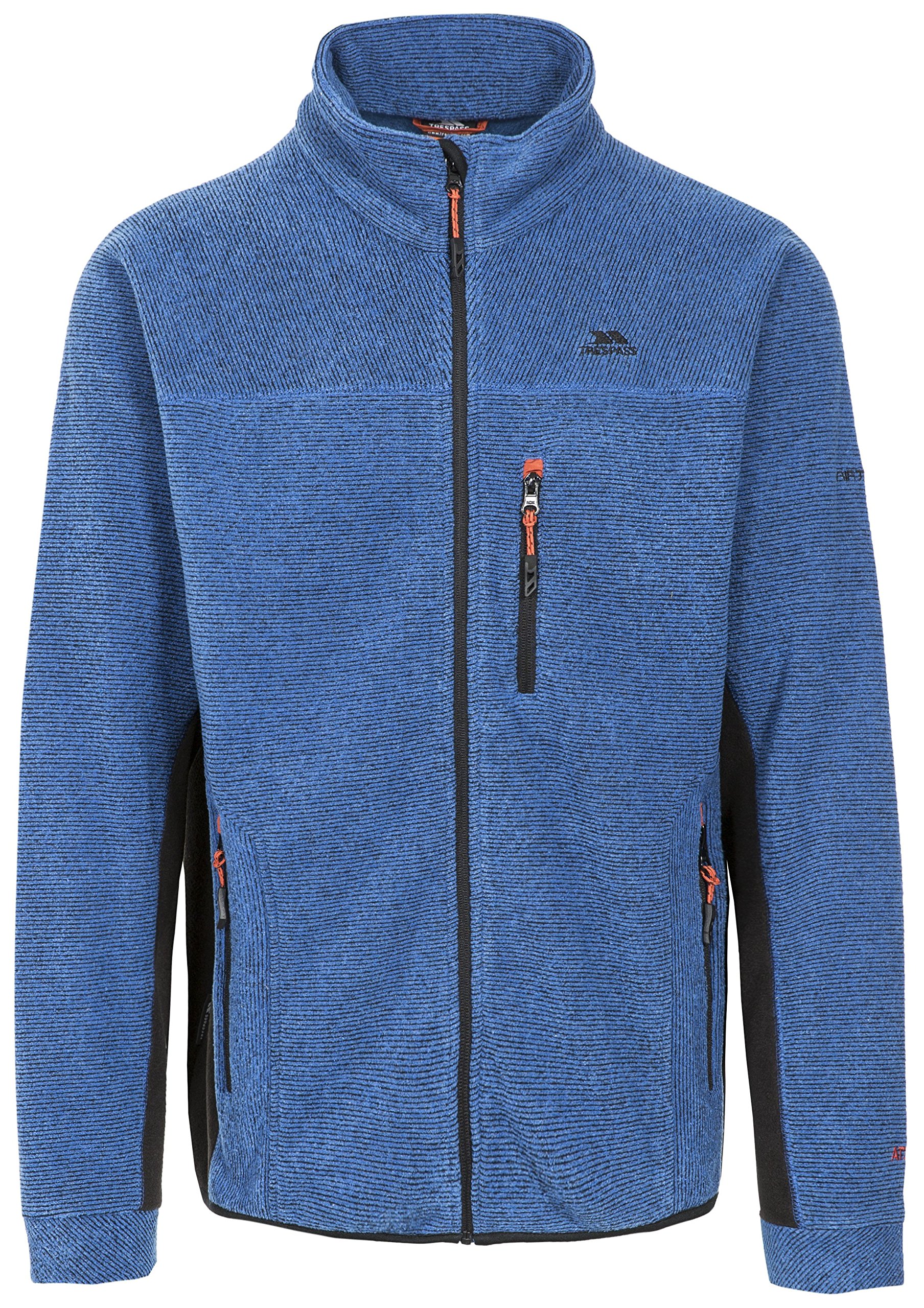 Trespass Men's Jynx Full Zip Fleece Jacket - Lightweight Warm Winter Outdoor Jacket for Hiking, Camping & Casual Wear
