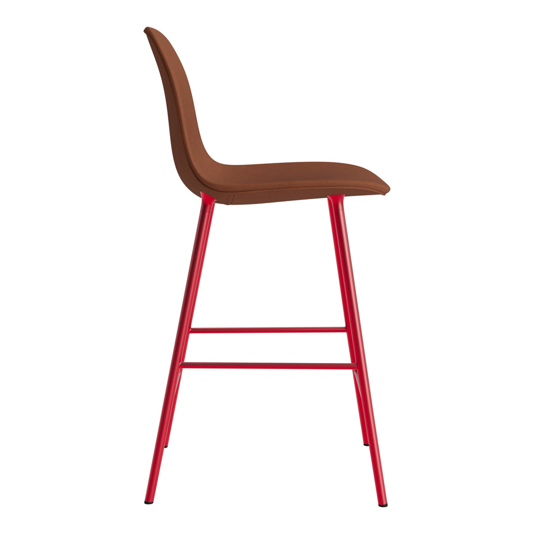 Stylish Fully Upholstered Form Counter Chair - Perfect for Kitchen Islands, Breakfast Bars & Home Dining Areas