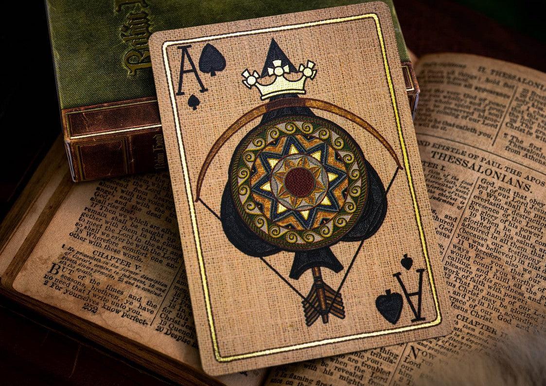Robin Hood Themed Collectible Playing Cards - Signed Edition | Perfect for Card Games, Magic Tricks & Gift Giving
