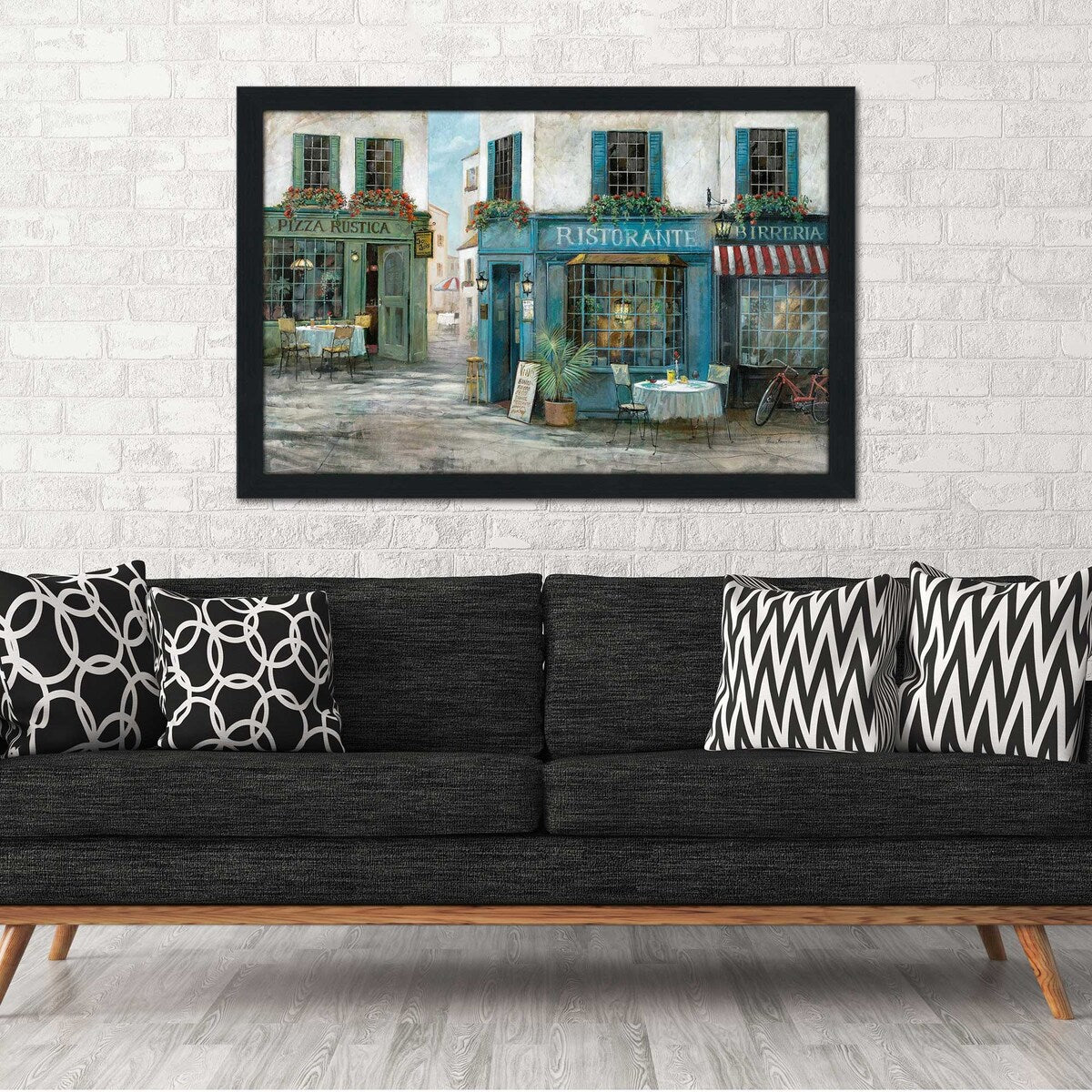 Birreria by Ruane Manning - Premium Acrylic Wall Art Print - Elegant Home & Office Decor for Living Room, Bedroom, or Bar