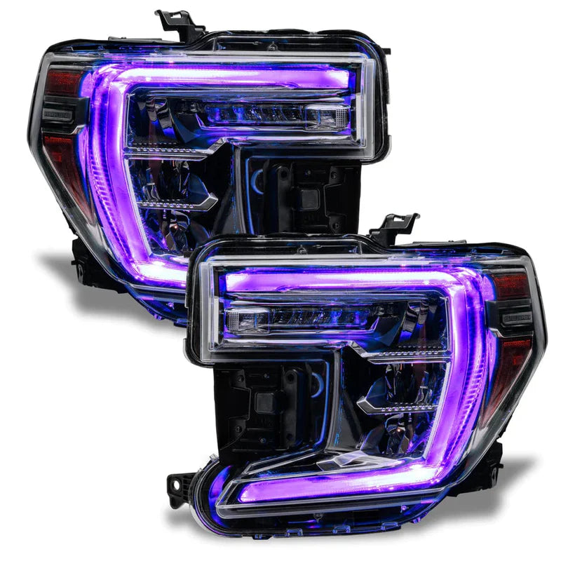 GMC Sierra 1500 Multicolor RGBW Daytime Running Light DRL Boards for 2019-2021 Models - Upgrade Your Truck Lighting for Night Driving & Off-Road Adventures