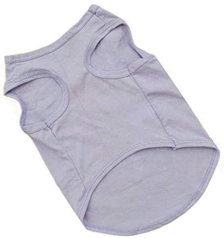 Cute Printed Dog Shirts - Summer Sleeveless Pet Sweatshirts for Dogs & Cats - Comfortable Pet Apparel for Girls & Boys - Perfect for Outdoor Walks, Beach Trips & Playdates