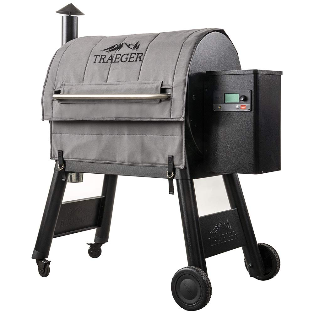 Traeger Grills BAC627 Pro 780 Insulation Blanket for Wood Pellet Grills - Heavy Duty Grill Cover Accessory, Grey - Perfect for Winter Grilling & Temperature Control