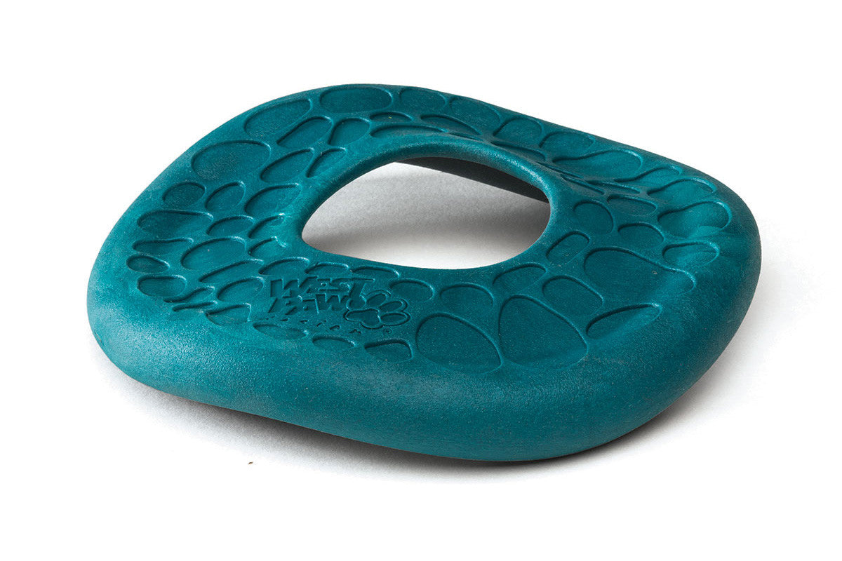 West Paw Design Dash Dog Toy - Durable Chew Toy for Aggressive Chewers, Interactive Fetch & Tug-of-War Play - Perfect for Indoor & Outdoor Activities