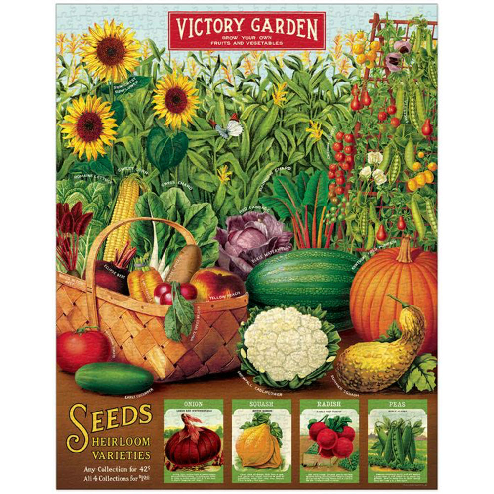 Victory Garden 1000 Piece Jigsaw Puzzle - Beautiful Floral Landscape Art for Adults - Perfect for Relaxation, Family Bonding & Home Decor