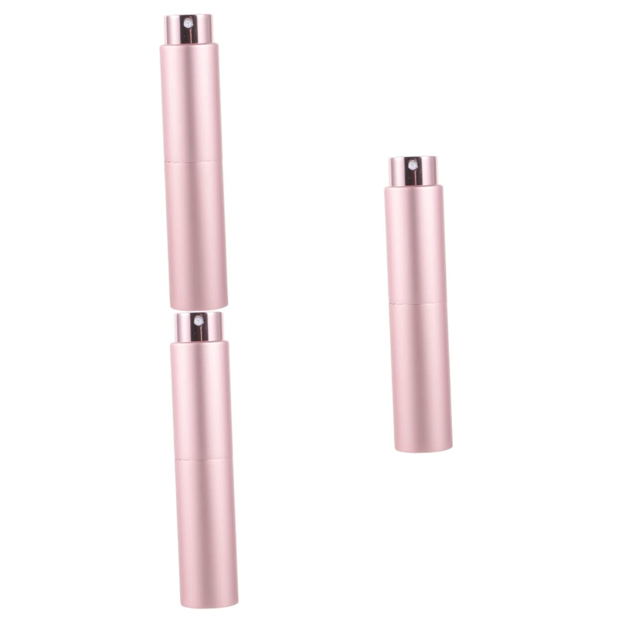 KALLORY 3-Pack Travel Perfume Spray Bottles - Refillable Portable Fragrance Bottles for Women & Men, Perfect for Airplane, Gym, Office & On-The-Go Use