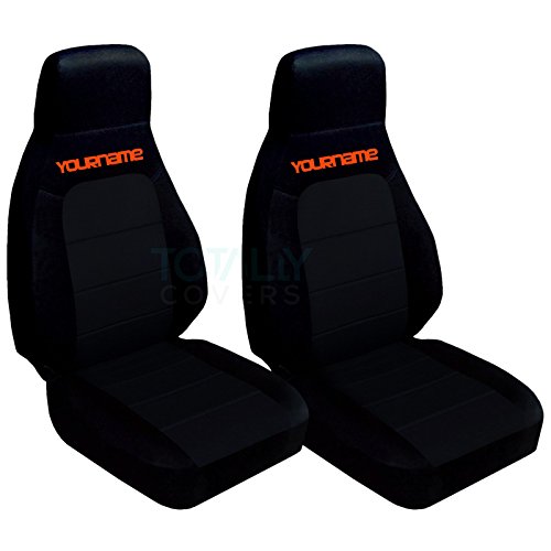 Black with Orange