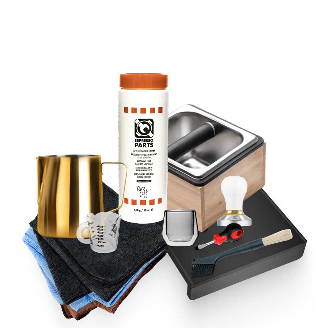 Premium Home Coffee Bar Station Kit - Complete Espresso & Cappuccino Set for Coffee Lovers - Perfect for Kitchen Counter, Office Breakroom & Entertaining Guests