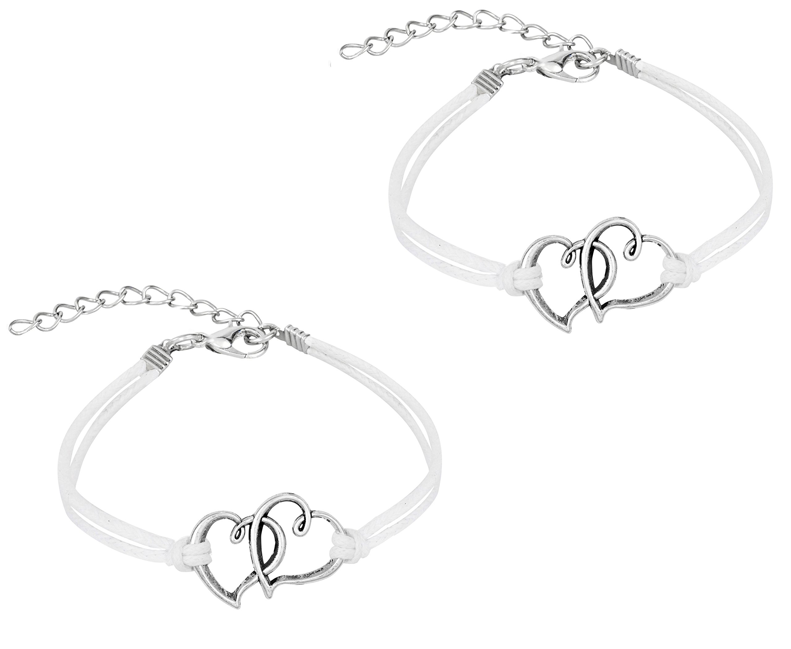 Penny & Piper Handmade Friendship Bracelets for Women & Girls - Best Gifts for BFFs, Sisters & Couples - Perfect for Birthdays, Anniversaries & Everyday Wear