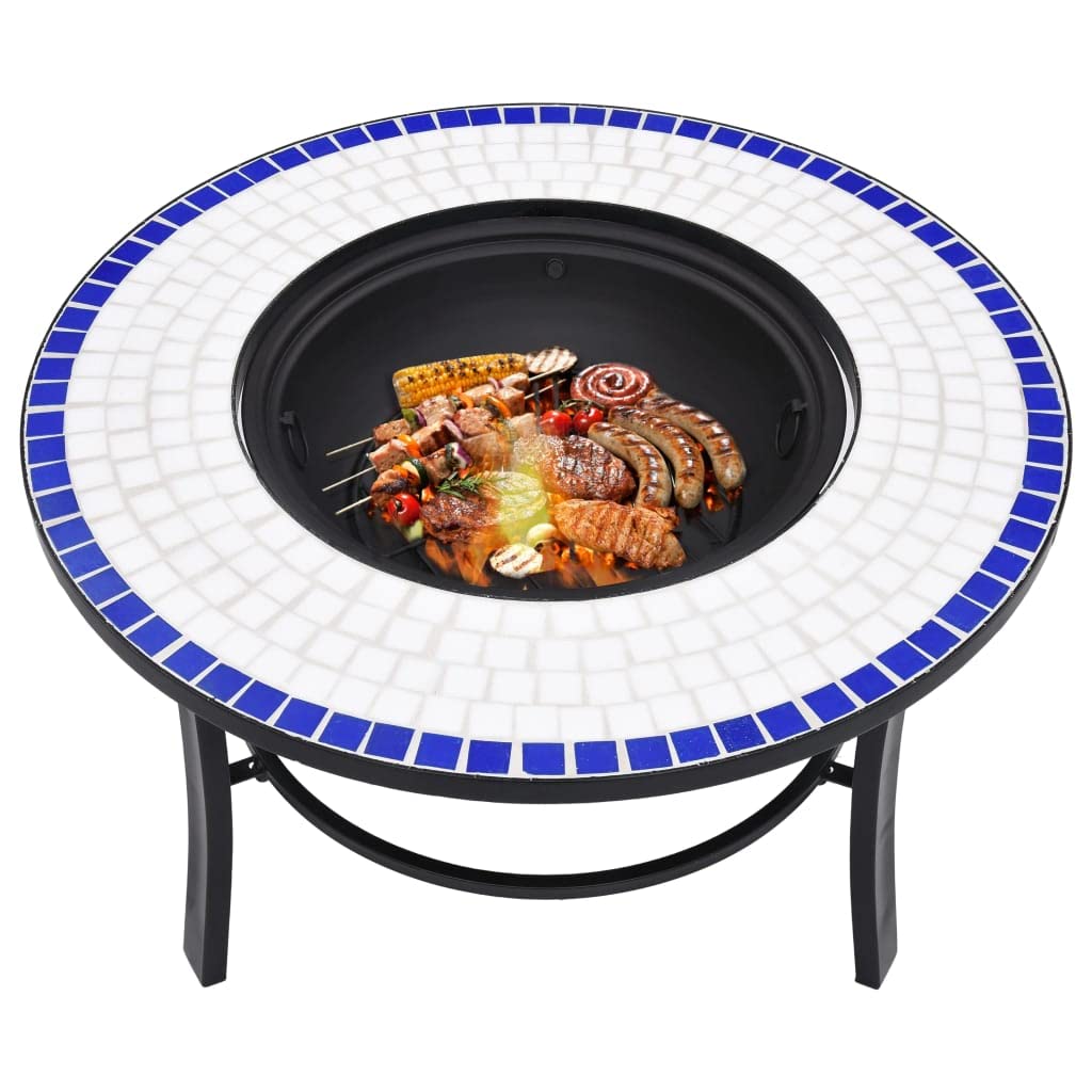 Outdoor Fire Pit with Campfire Tripod - 26.8