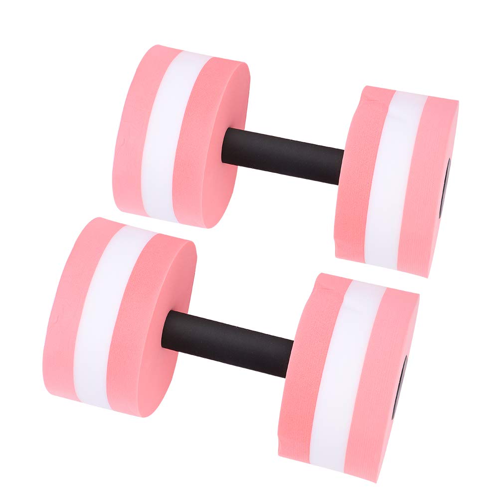 EMUKOEP Water Dumbbells for Fitness - Floating Aquatic Dumbbells for Water Aerobics, Bodybuilding, Yoga & Home Workouts - Perfect for Pool Exercises, Hydrotherapy & Senior Fitness