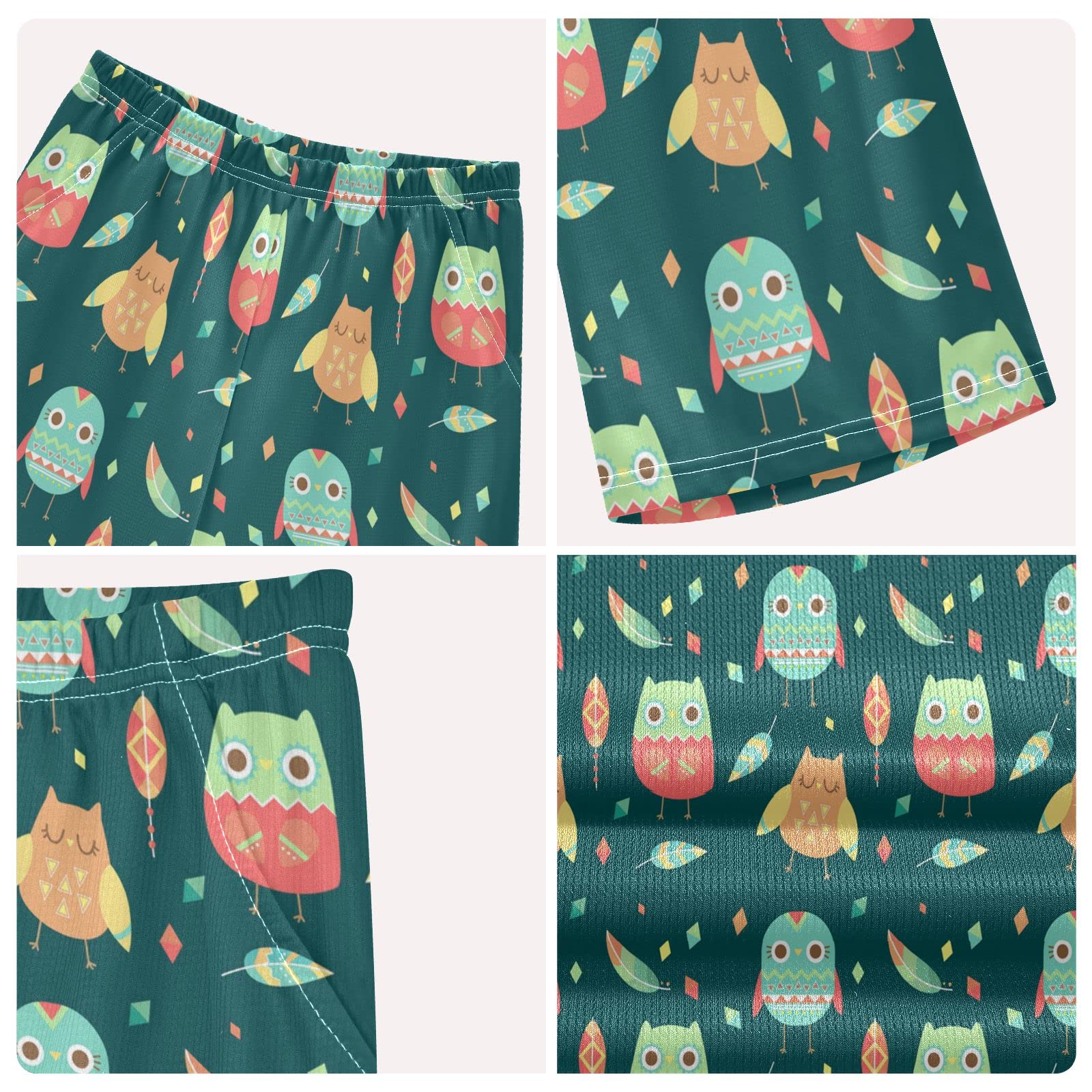 Colorful Butterfly Boys Summer Outfits - 2 Piece Shorts & Top Playwear Set for Toddler Boys & Girls | Outdoor Play, Beach Vacation & Birthday Party Outfits