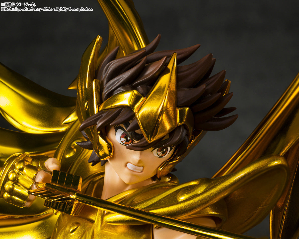 Figuarts Zero Touche Metallique Saint Seiya Sagittarius Seiya Statue - Anime Collectible Figure for Display & Gifting | Perfect for Home Decor, Office Display, and Anime Fans Collection