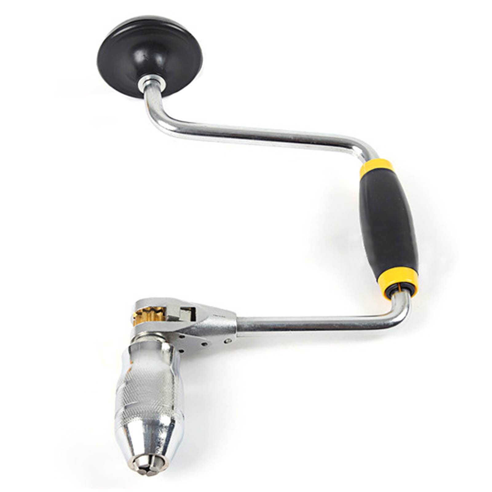 Hand Crank Drill for Woodworking - Swing-Bit Clip Tool for Carpenters | DIY & Crafting