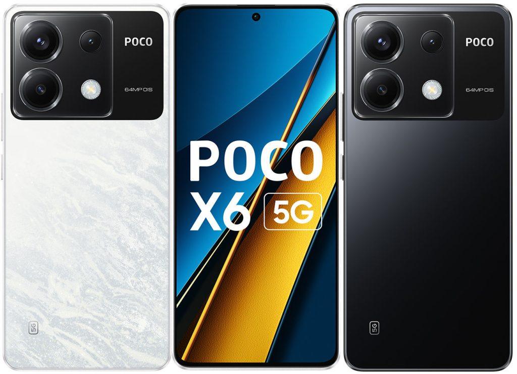 Xiaomi Poco X6/X6 Pro 5G Smartphone (256GB/512GB) - High Performance Android Phone for Gaming, Streaming & Productivity | Fast Charging, AMOLED Display, Dual SIM
