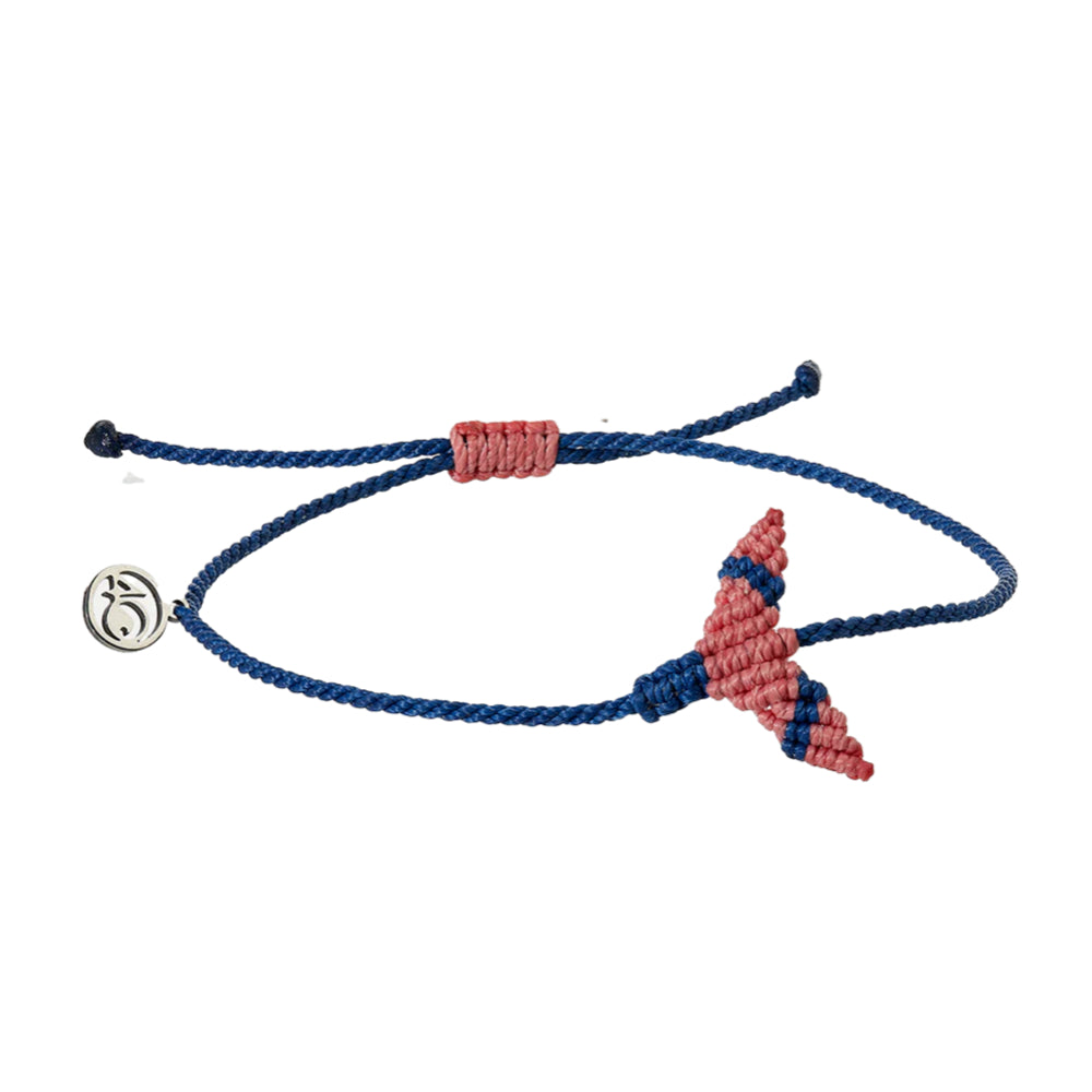 4Ocean Whale Tail Anklet Bracelet - Eco-Friendly Adjustable Beaded Ankle Chain for Women - Perfect for Beach, Summer, Boho Fashion & Ocean Conservation Support