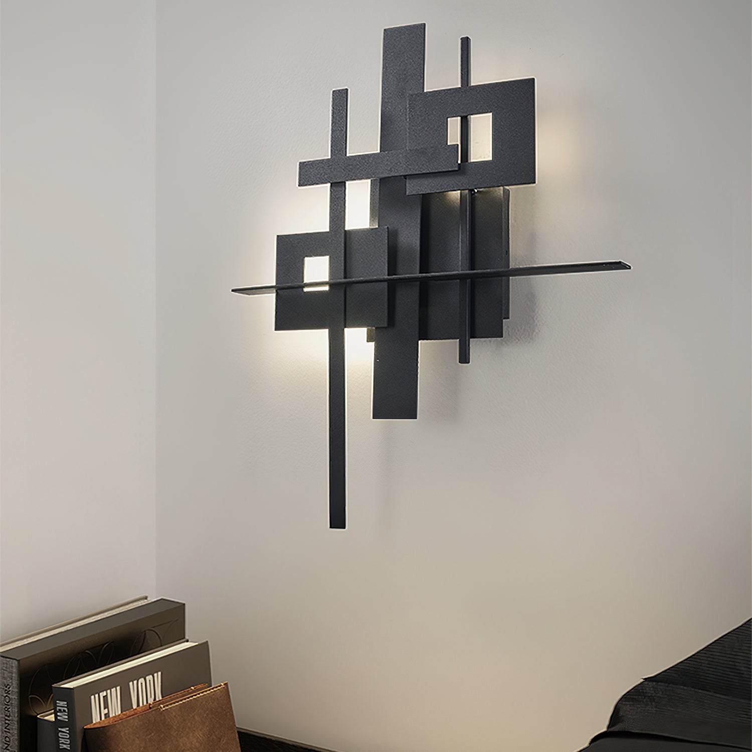 Eithne Planar Wall Lamp - Modern LED Sconce Light Fixture for Bedroom, Living Room & Hallway | Energy-Efficient Indoor Lighting