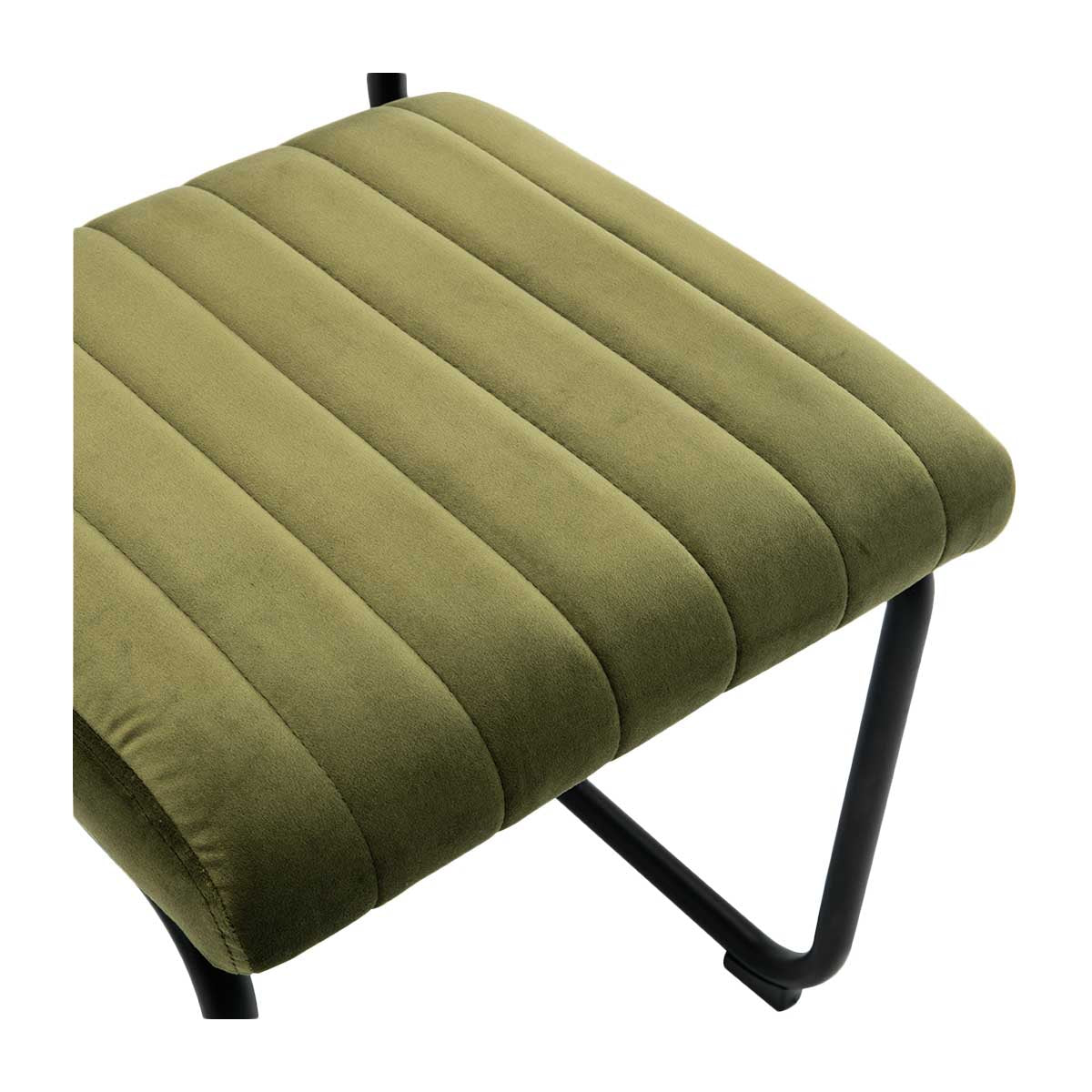 Luxury Velvet Dining Chair - Modern Upholstered Accent Chair for Dining Room, Kitchen, Living Room & Office - Soft & Comfortable Seat with Sturdy Metal Legs - Elegant Home Decor for Parties & Gatherings