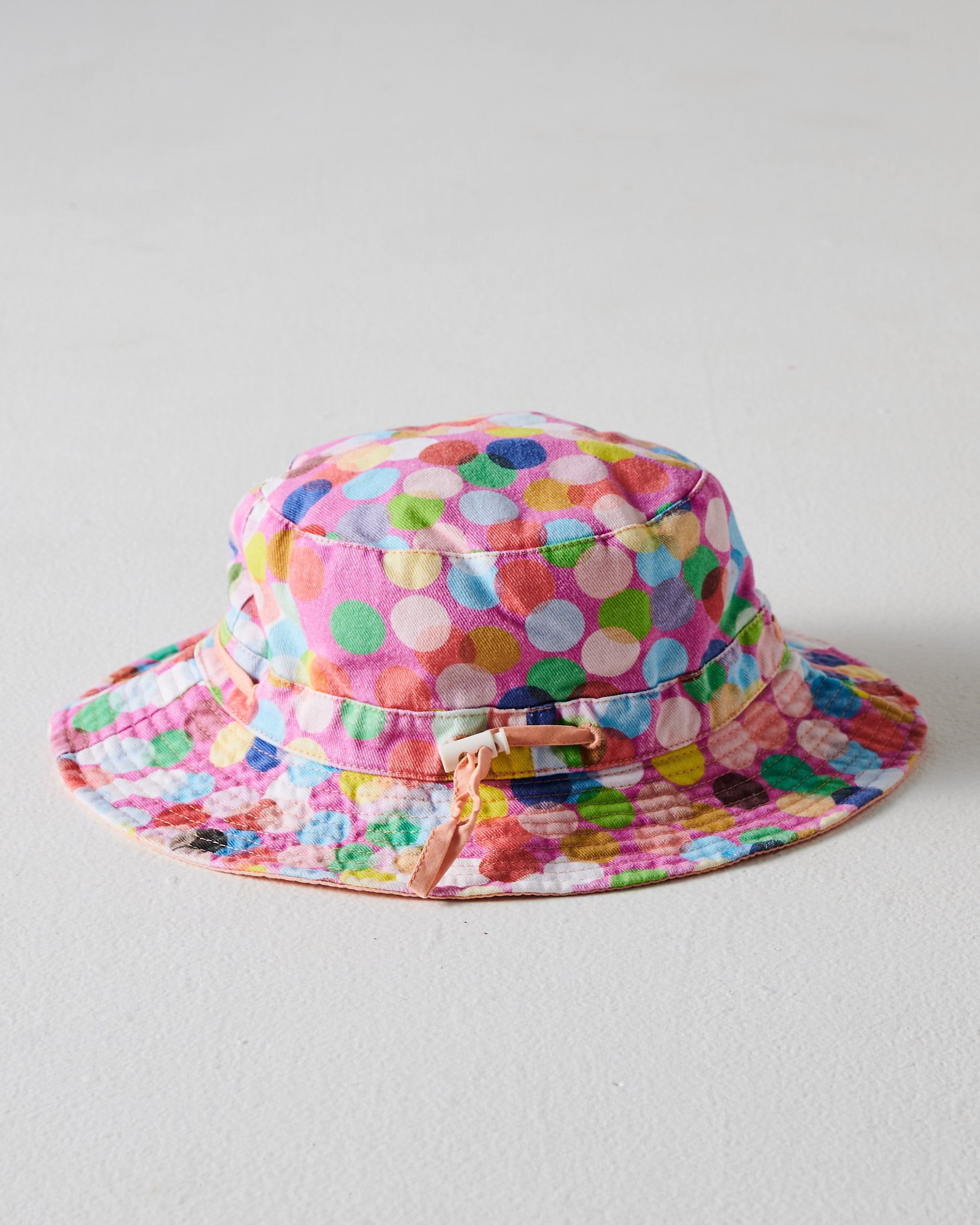 Stylish Pink Confetti Beach Hat for Women - Wide Brim Sun Hat for Summer, Pool, Vacation & Outdoor Activities