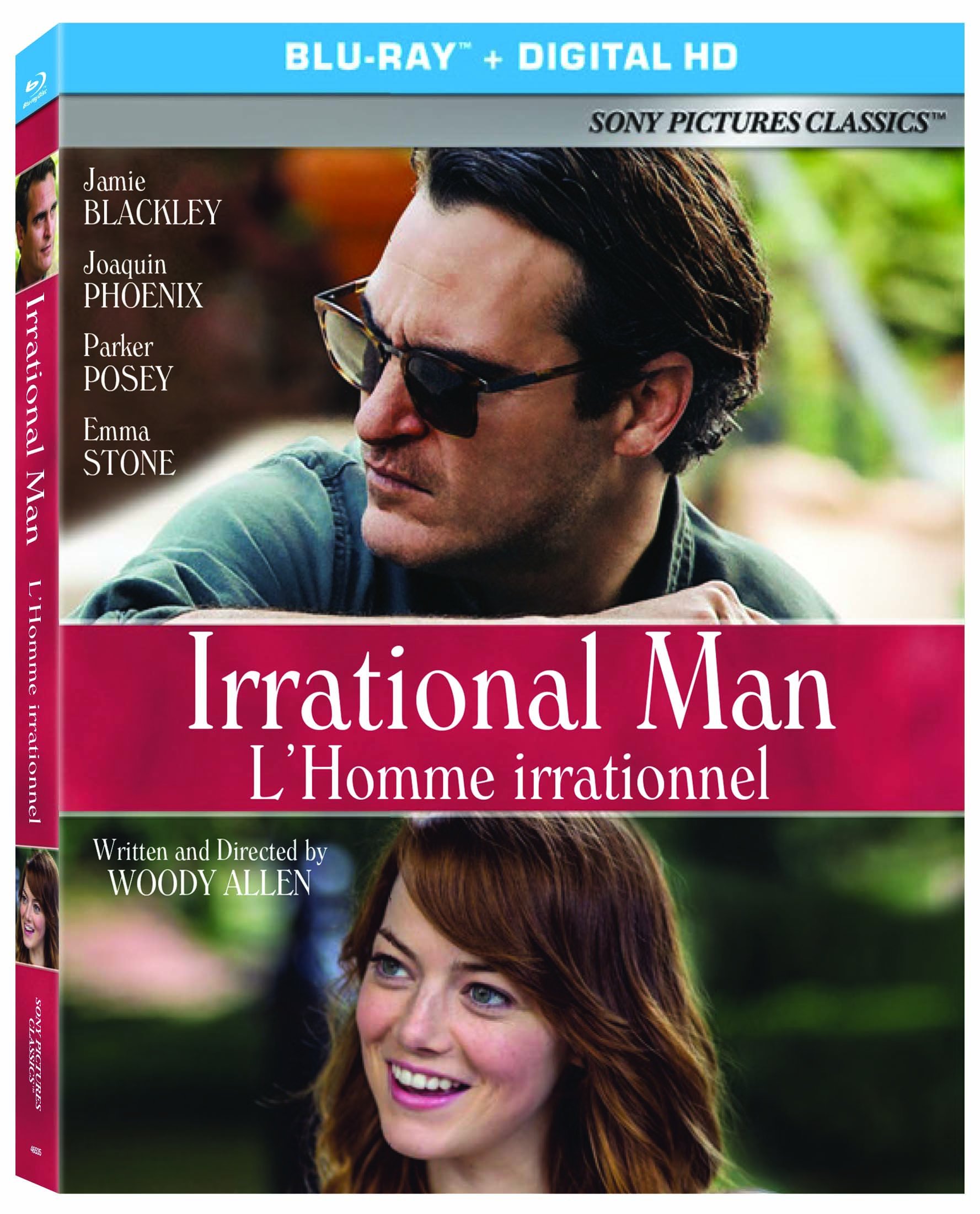 Irrational Man Blu-ray - Woody Allen Movie | Drama, Comedy, Thriller | Perfect for Movie Nights & Film Collections