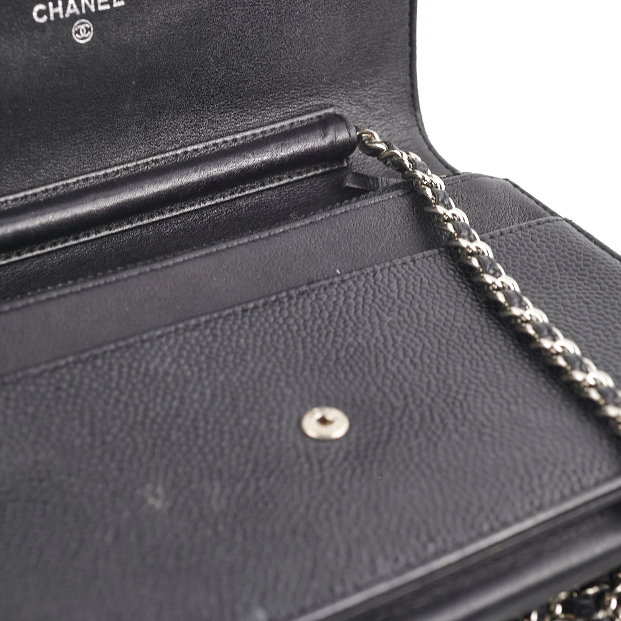 Chanel Caviar Black Wallet On Chain WOC - Luxury Crossbody Bag for Women | Perfect for Evening Parties, Date Nights & Special Occasions