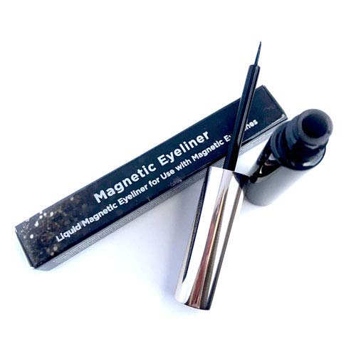 Mink Magnetic Eyelashes Diva Lash – Natural Looking Single Lashes with Magnetic Eyeliner Set (5 Magnet Lashes) for Everyday Wear & Special Occasions