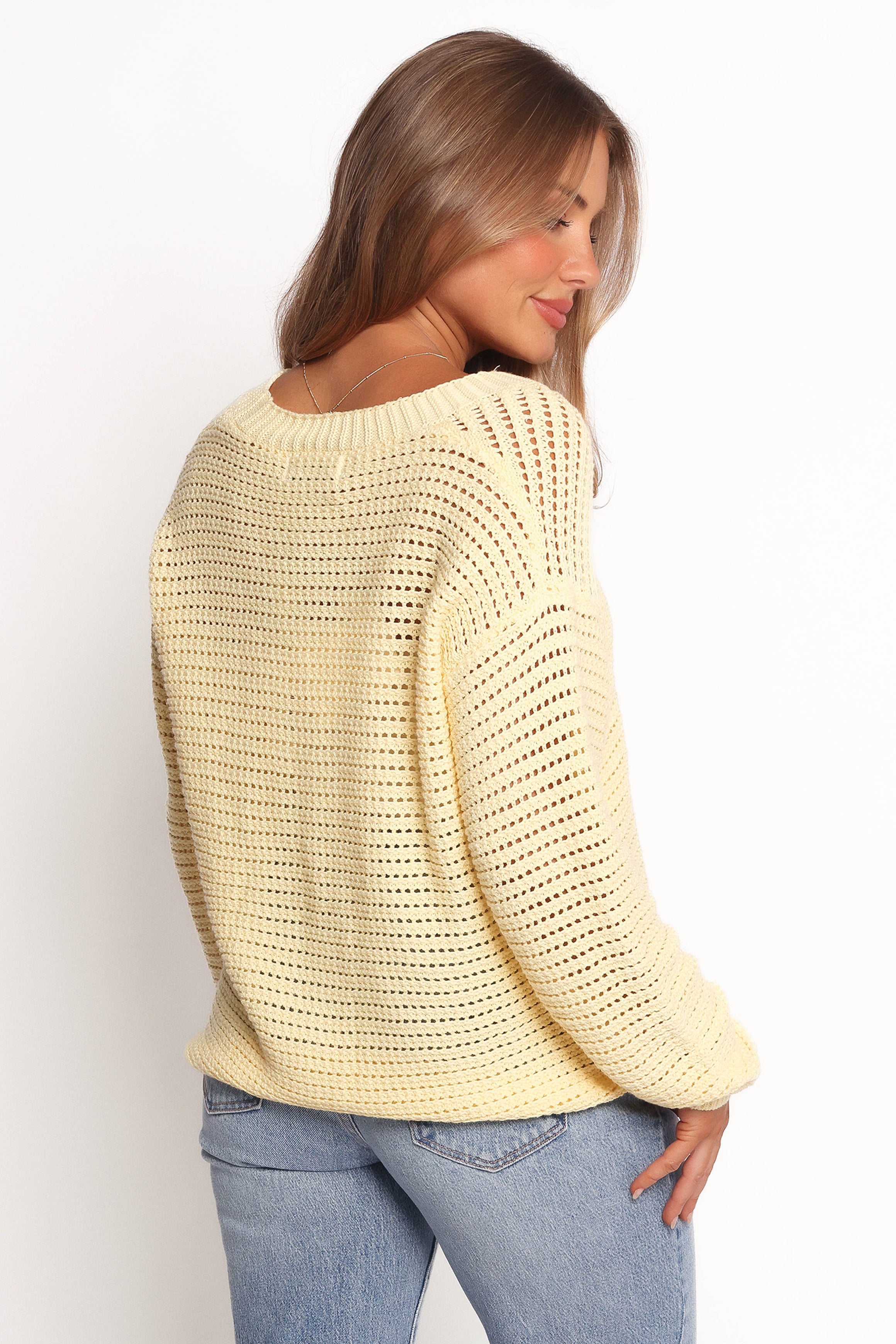 Carrie Button Front Cardigan Sweater for Women - Soft & Cozy Yellow Knit Cardigan | Perfect for Fall, Winter & Layering Outfits