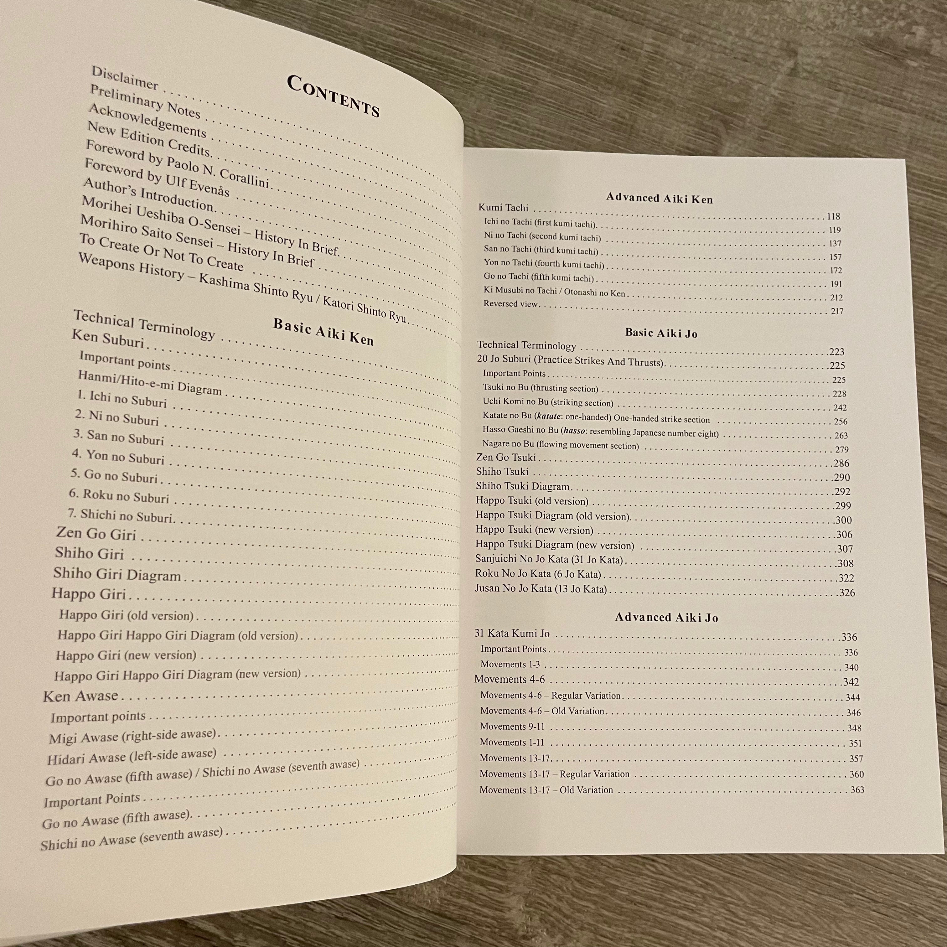 Bukiwaza Basic & Advanced Aiki Ken & Aiki Jo Special Edition Aikido Book by Ethan Weisgard - Hardcover | Martial Arts Training Guide for Aikido Practitioners | Perfect for Dojo Practice & Self-Study